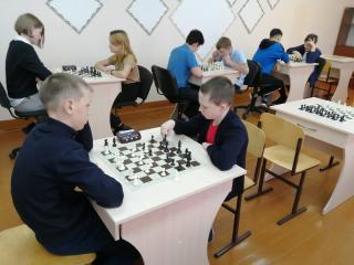 Шахматный класс в Нижневской школе